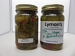 lyman's bread and butter pickles