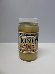 raw and unprocessed honey in the rough
