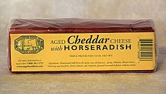 sugarbush farm cheddar cheese with horseradish