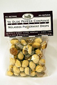 molasses peppermint drops