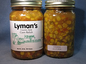 lyman's corn relish