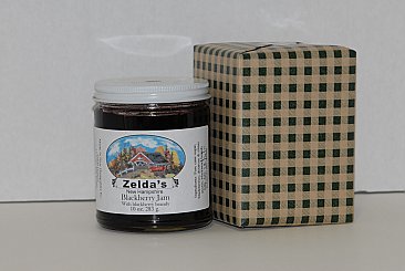 zelda's blackberry jam with brandy